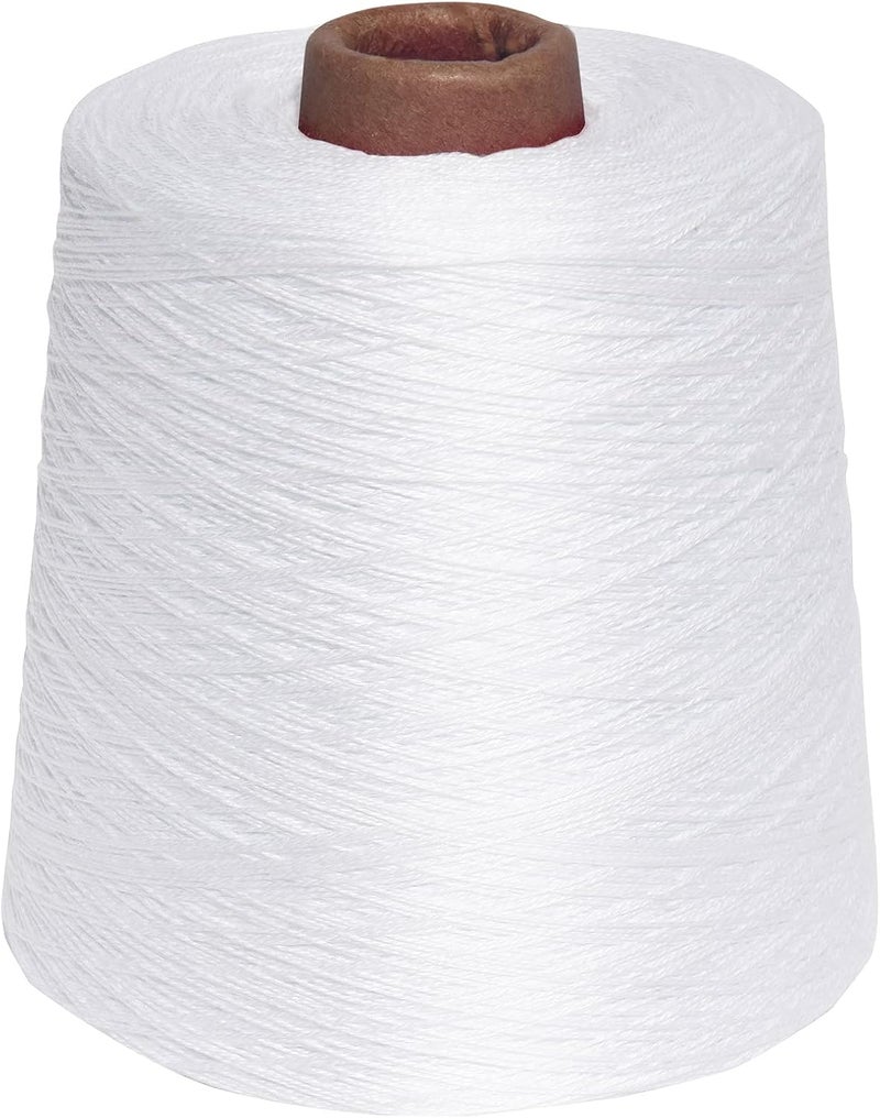 colored bird Size 8 Crochet Thread,Cotton Yarn, 500g per Cone， White - Image 2